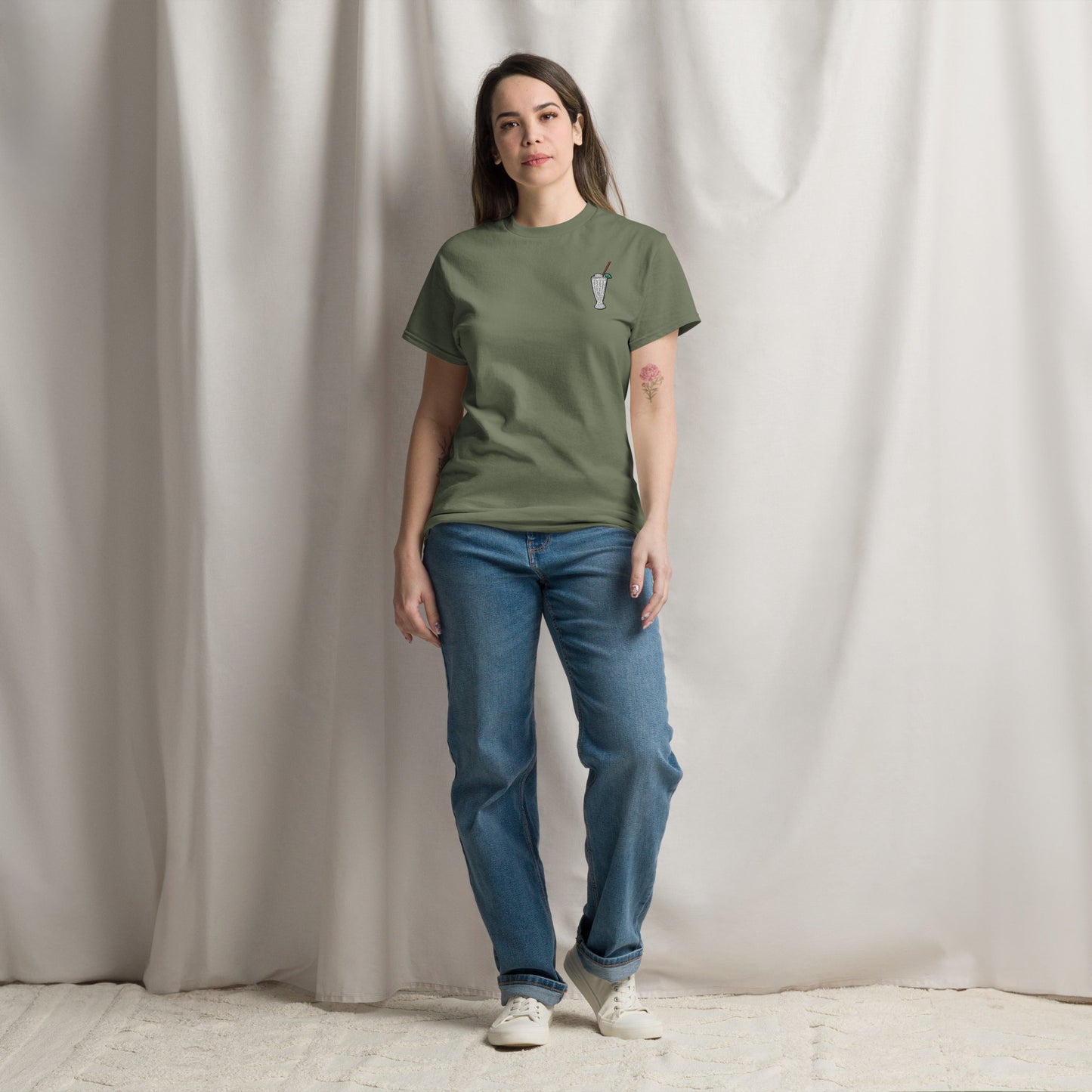 Embroidered Marg Logo Tee