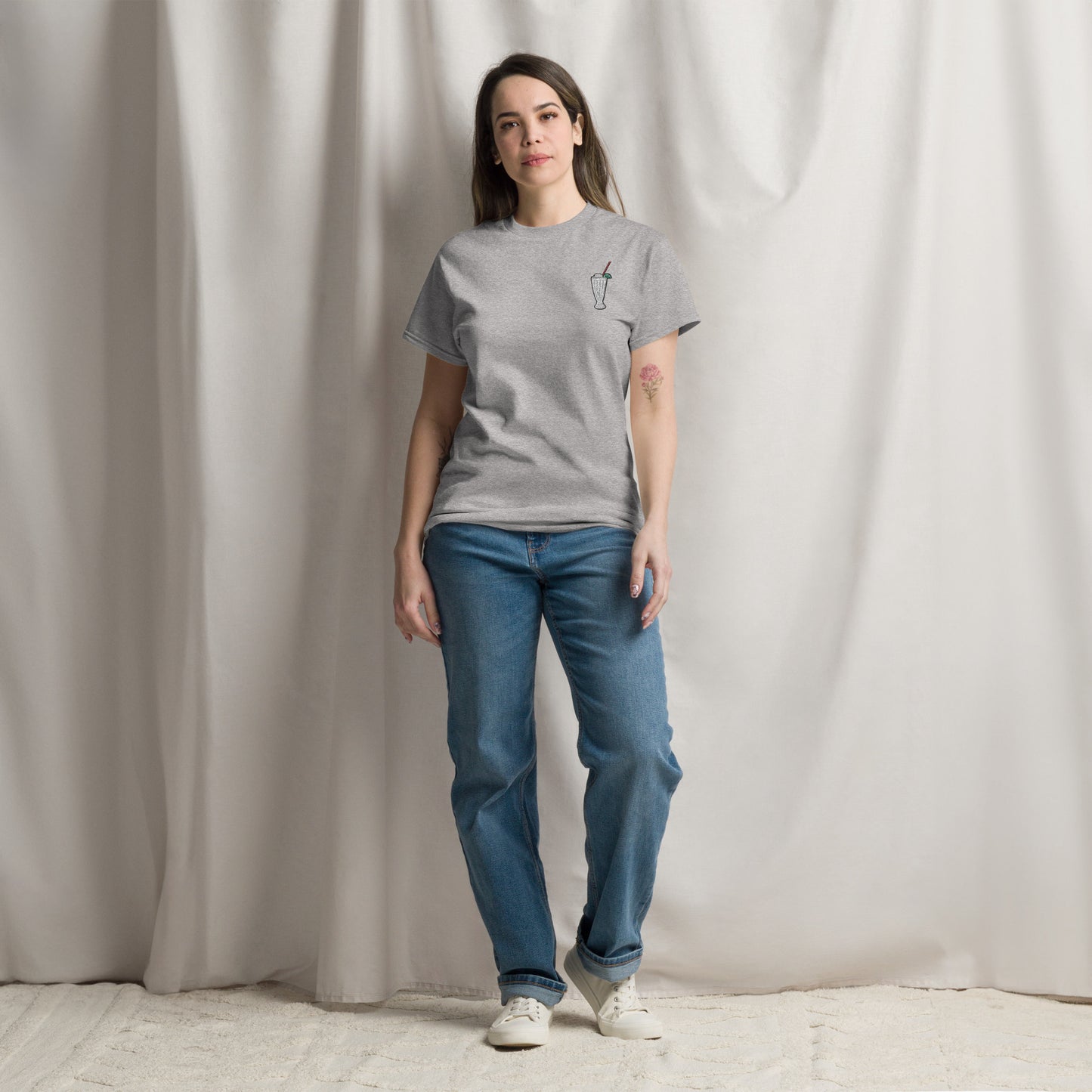 Embroidered Marg Logo Tee