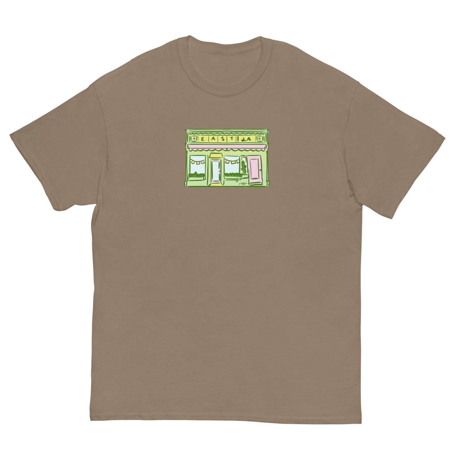 East LA Store Front Tee Artwork created by Elly .O  @ethosanew