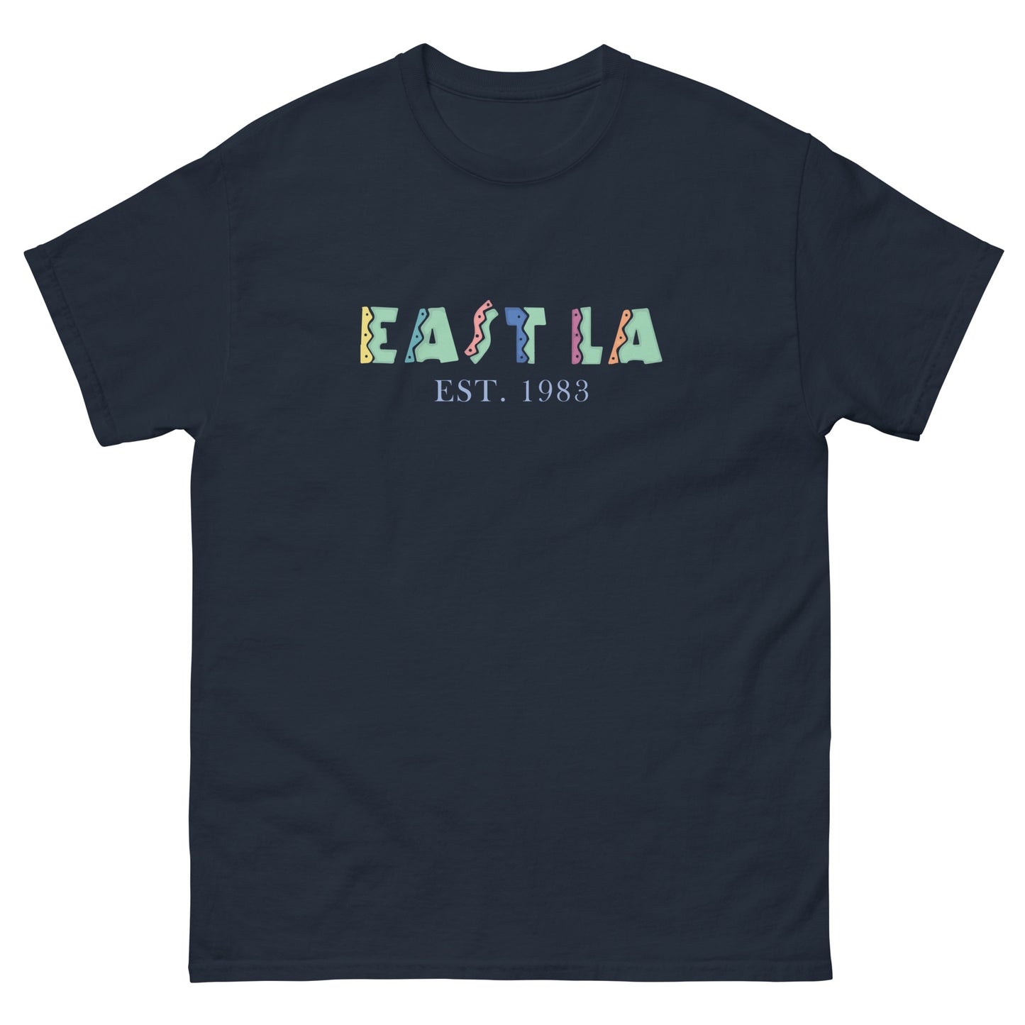 East La Tee with Margarita on the back