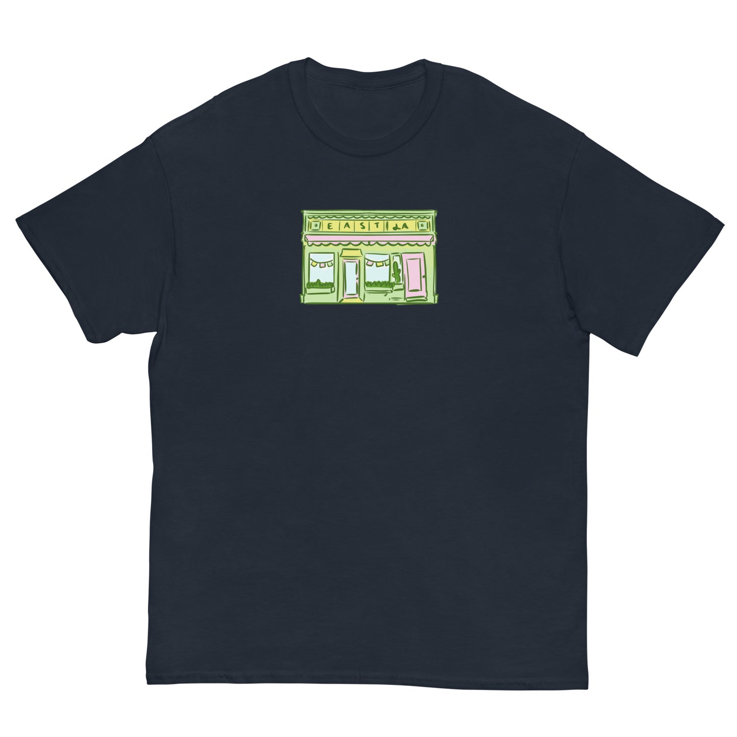 East LA Store Front Tee Artwork created by Elly .O  @ethosanew