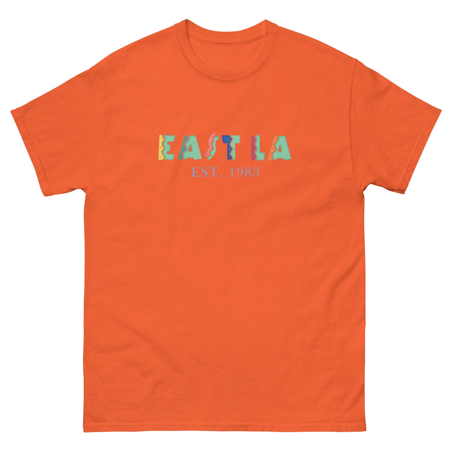 East La Tee with Margarita on the back
