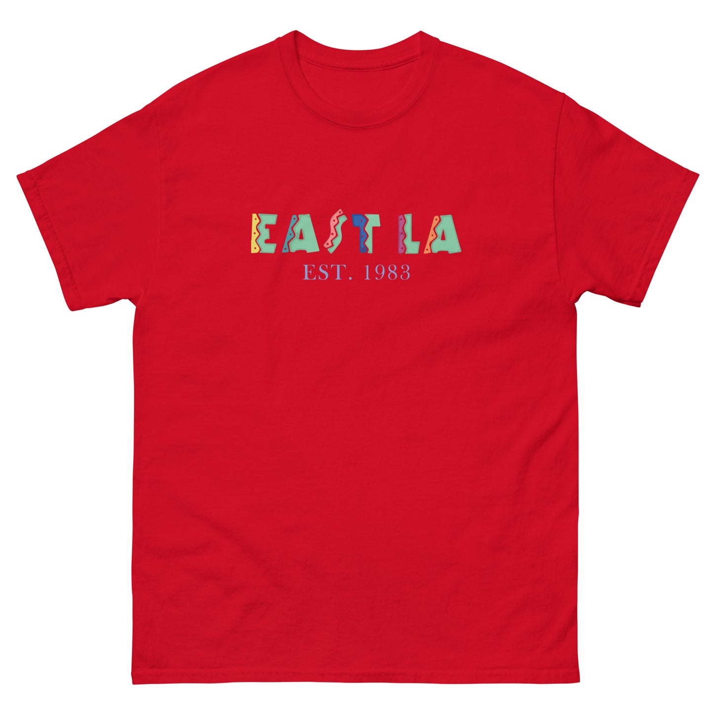 East La Tee with Margarita on the back