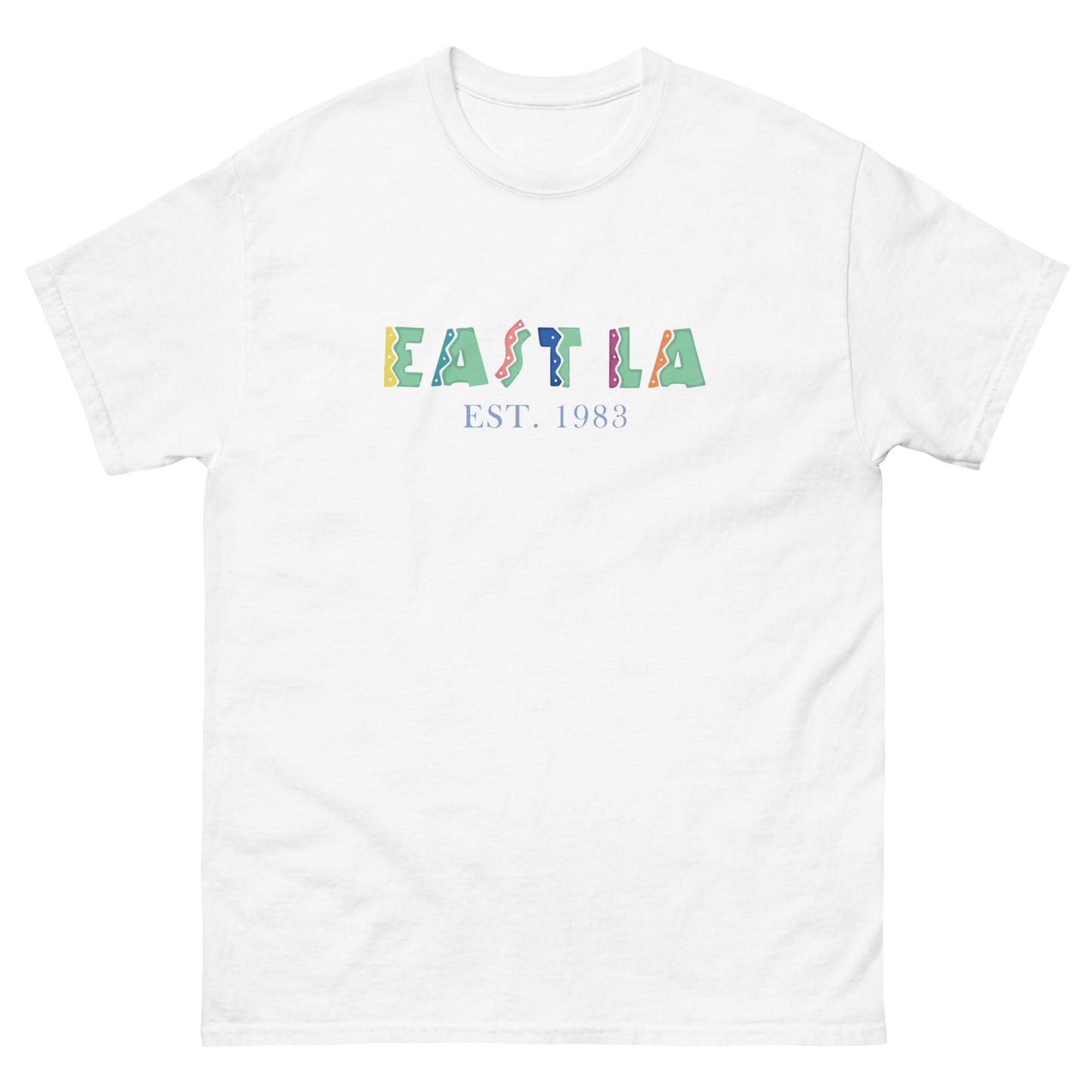 East La Tee with Margarita on the back