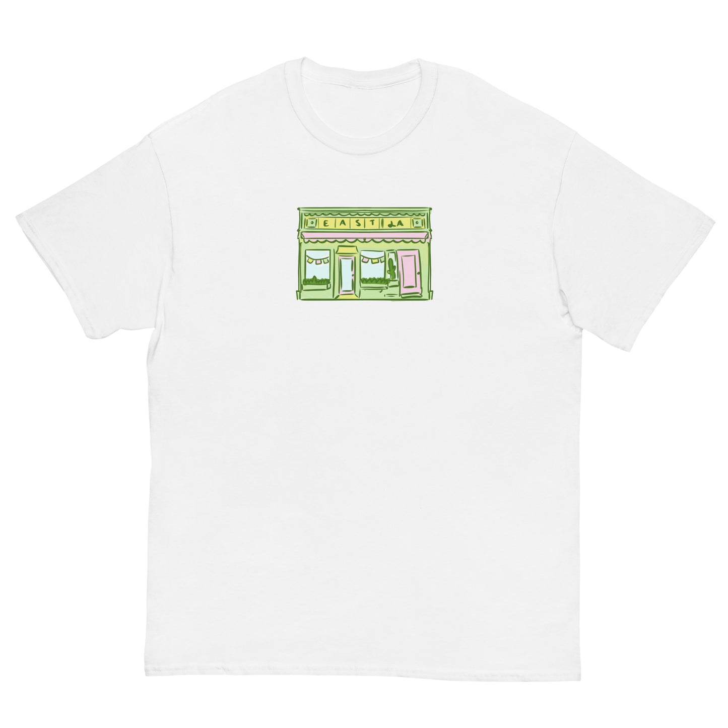 East LA Store Front Tee Artwork created by Elly .O  @ethosanew